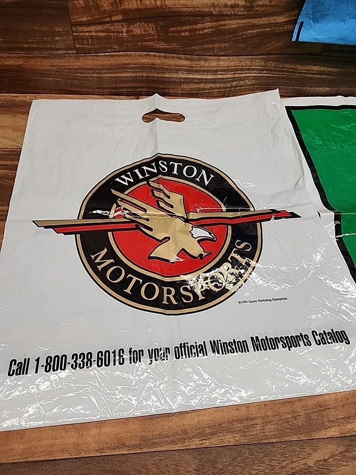 Bolsas de compras de plástico Skoal Bandit Buckshot Winston Racing Champions Racing de colección Foto 2 de 4