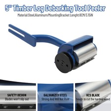 For STIHL/Husqvarna Chainsaw Carving Mill Attachment Log Debarker Peeler Notcher