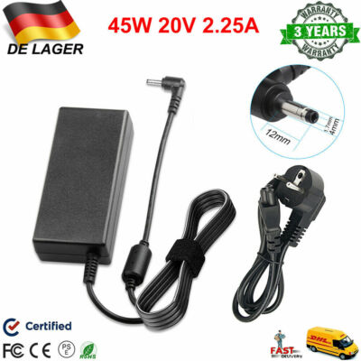 45W Ladegerät Netzteil für LENOVO IDEAPAD 310-15ISK 310-15ABR 320-15AST ADP-45DW