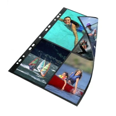 MASHPAPER 100 Fotohüllen Sammelhüllen Postkarten10x15 Folien Taschen Fotosichthüllen Fotos