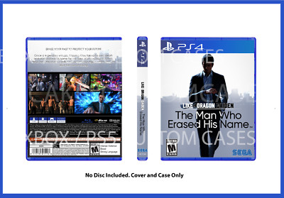 CUSTM CASE NO DISC Like a Dragon Gaiden The Man Who Erased His Name PS4 NO DISC