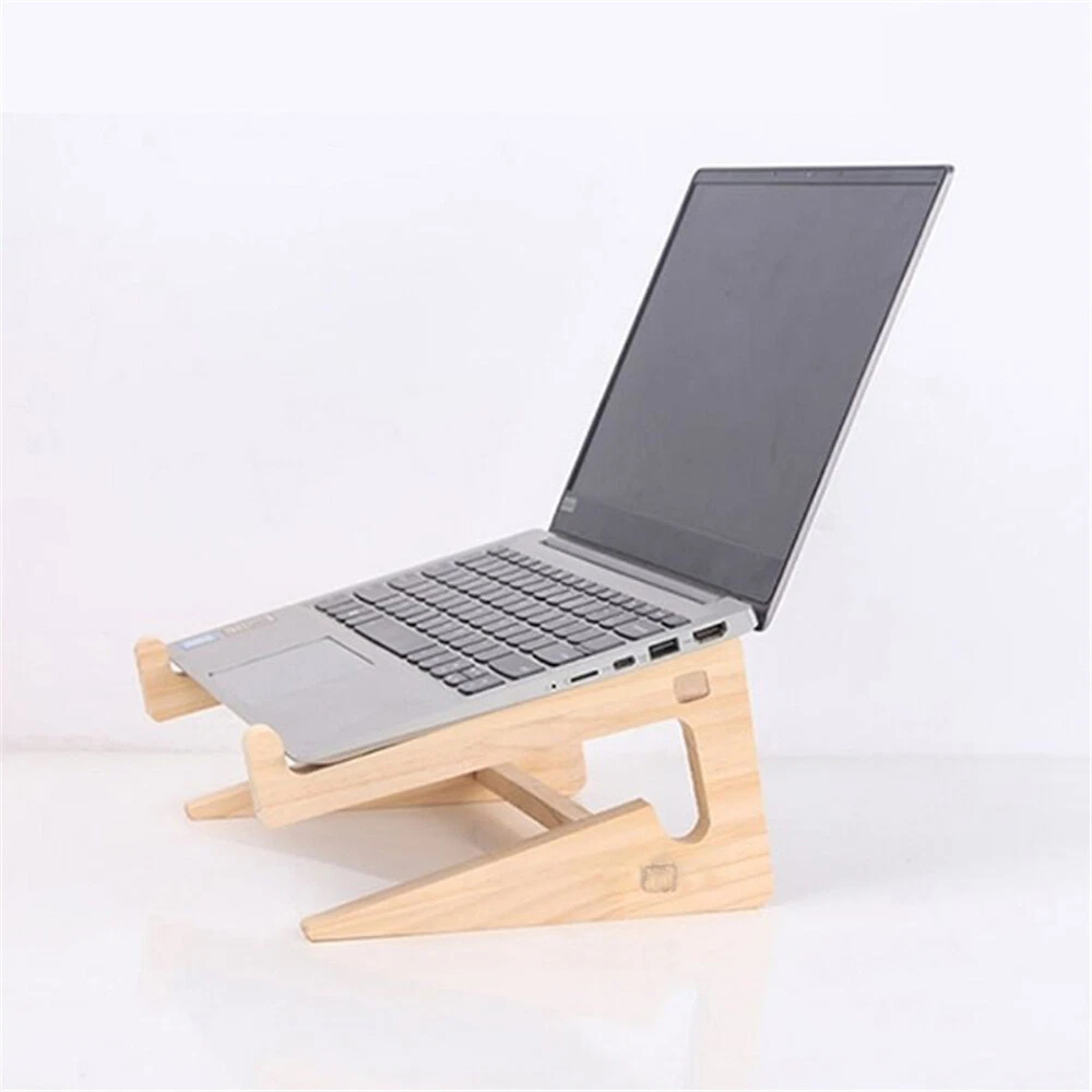 Wooden Laptop Stand Detachable For Laptop Macbook Pro Air IPad Pro