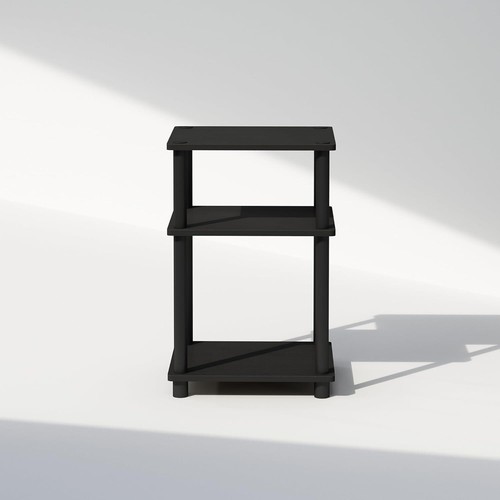 Open Storage Nightstand, 1-Pack, Plastic Poles, - Picture 7 of 7