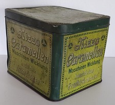 alte Blechdose - Nizza Caramellen Maschinen-Wicklung- ca. 24cm x 20,5cm x 19cm