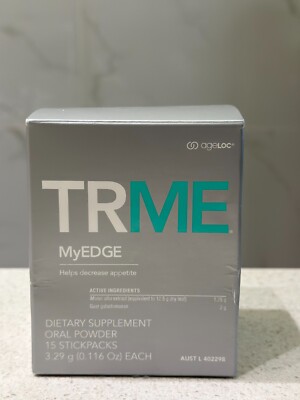 Nu Skin (Nuskin) Pharmanex ageLOC TRMe MyEdge 15 sticks Brand New