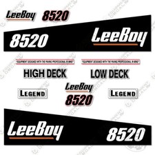 Fits LeeBoy 8520 Decal Kit Asphalt Paver Equipment Decals - 7 YEAR 3M VINYL!