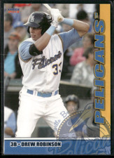 Drew Robinson 2013 Myrtle Beach Pelicans Team Set 