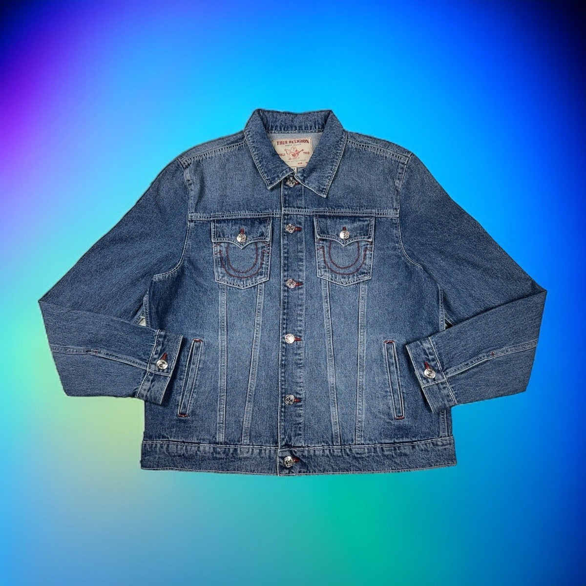 TRUE RELIGION ネイビー デニムジャケット XS s-l1200.jpg