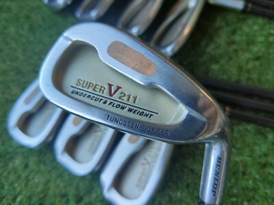 Dunlop Super V211 Titan Cavity Back Irons - Graphite Regular (5-SW)