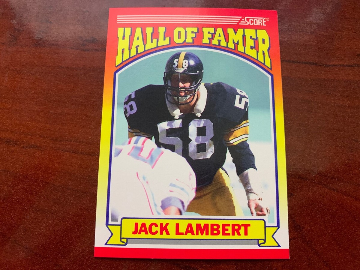 1990 Score - Hall of Famer Jack Lambert #598 for sale online | eBay