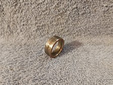 1973 Kennedy Half Dollars size 9 coin ring handmade mixed metals B 