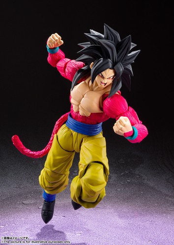 Bandai S.H.Figuarts SHF Dragon Ball Super Saiyajin 4 Sohn Goku Goku - Bild 5 von 8