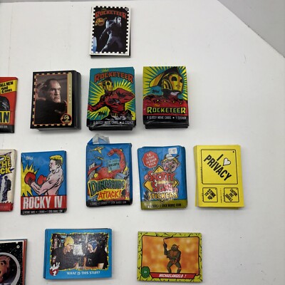 1980's & 90's VINTAGE NON SPORTS TRADING CARD LOT. | eBay