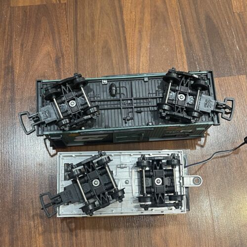 24pc Gold Rush Express G-Scale Train Set By New Bright No.186 Tracks- Tested - Picture 9 of 17