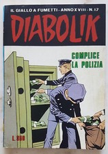 41) DIABOLIK anno XVIII  n.  17  - ed. Astorina 1979 - edicola