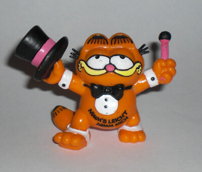 Garfield mit Zylinder und Stock ''Nimm's leicht Nimm mich'' - Bully TOP!