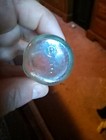Vintage Two And A Half Inch Clear Glass Bottle — photo 4