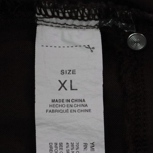 YMI Jeans Women's Brown Hyperstretch Mid Rise Skinny Pants Size XL Super Stretch - Bild 12 von 14