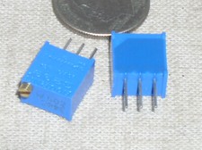 2 NEW BOURNS 3922W-1-502 5K PCB PC TOP TRIMPOT TRIMMER 25 TURN POTENTIOMETER USA