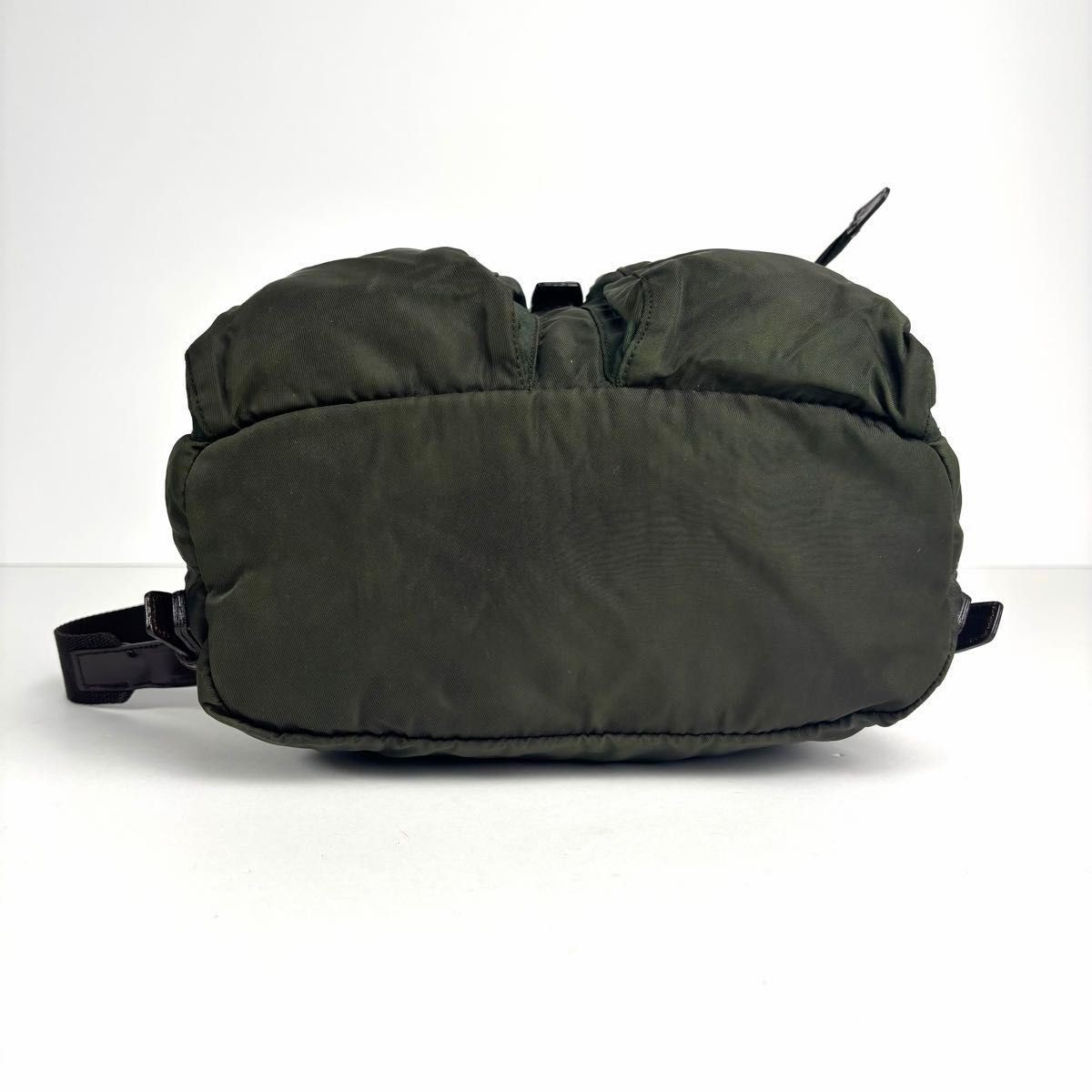 Excellent condition PRADA backpack daypack triang… - image 7