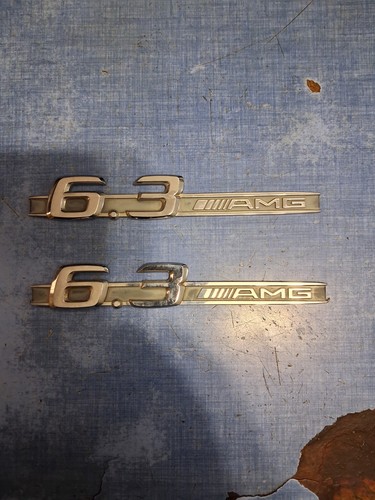 2009 MERCEDES E63 FENDER EMBLEM BADGES
