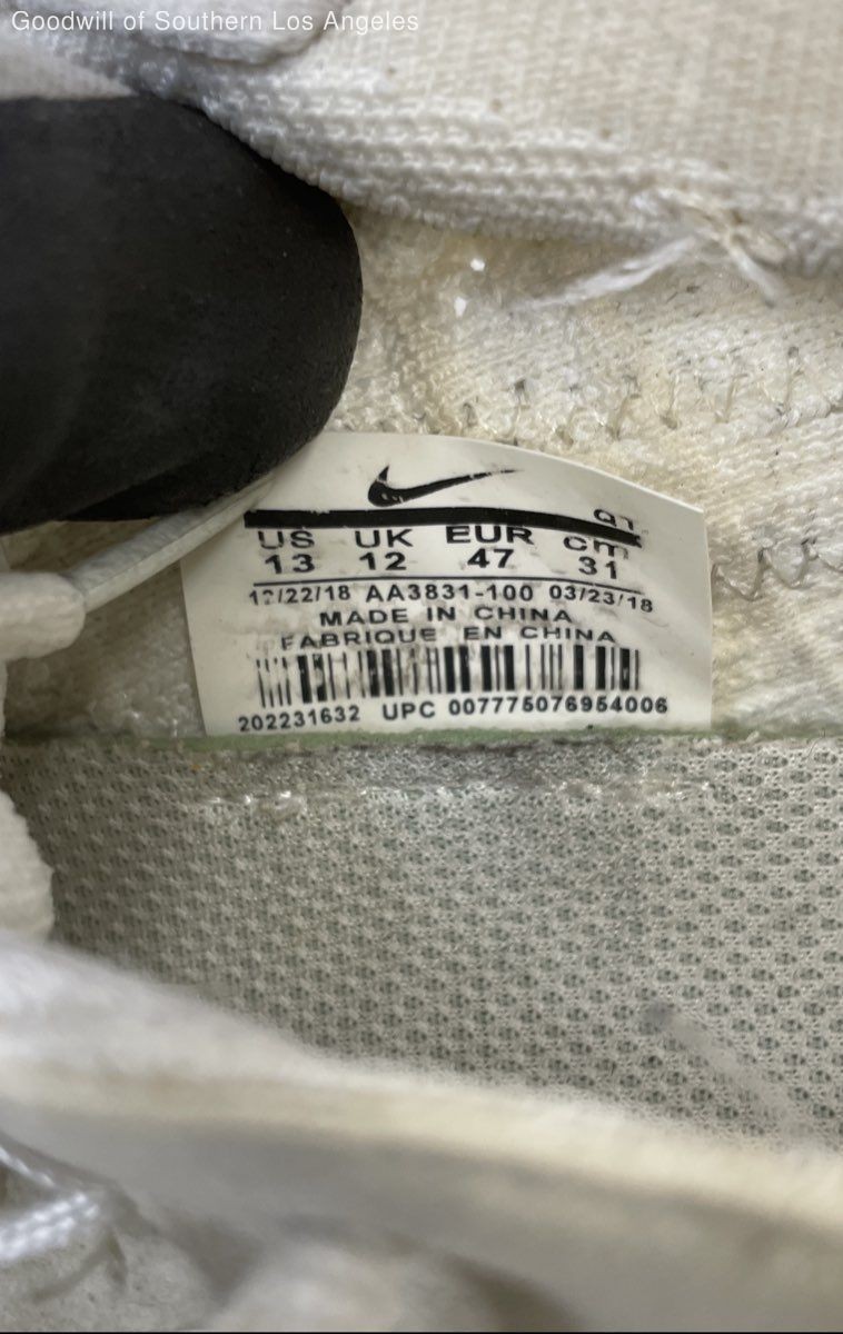 Nike Off-White Air VaporMax AA3831-100 Sail White Orange Men's US 13 thumbnail 6