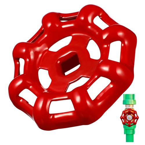 2 Pieces Valve Handle Stopcock Replacement Metal Handwheel - Picture 4 of 12