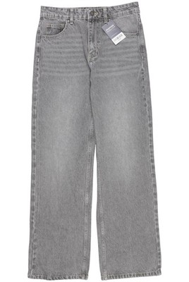 bershka Jeans Damen Hose Denim Jeanshose Gr. EU 36 Baumwolle Grau #gkcyfl9