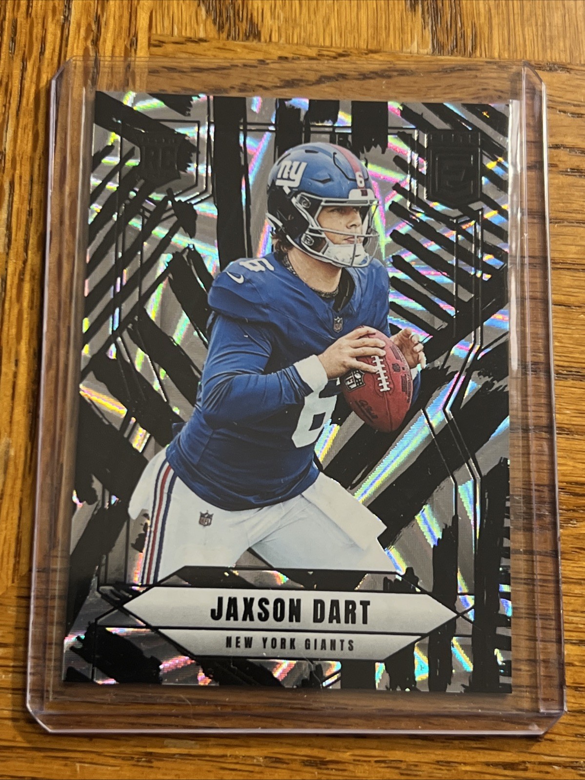 2025 Donruss Elite Jaxson Dart #103 Razzle Dazzle Case Hit SP! RC Giants