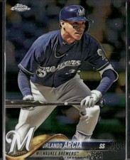 2018 Topps Chrome #135 Orlando Arcia