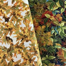 4 yards Robert Kaufman Fall Leaf Fabric Autumn Quilting Sewing 