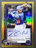 2025 Topps Chrome Update - Autographs Thairo Estrada #AC-TE Gold /50