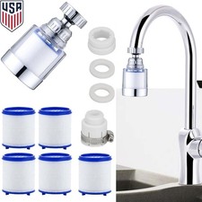 Faucet Water Filter Tap Filtration Kitchen Sink Mount Purifier System 360 Rotate