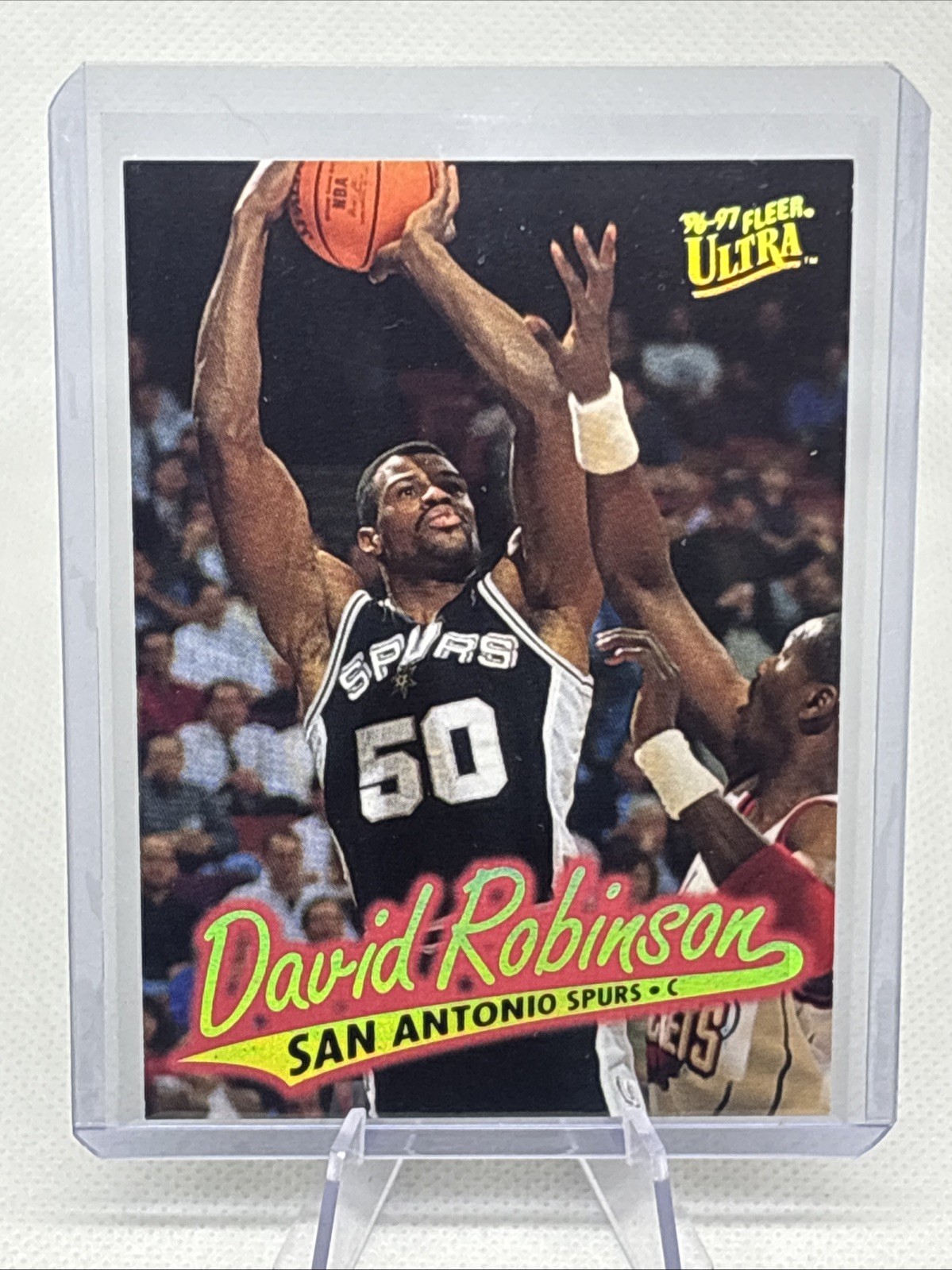 1996-97 Fleer Ultra - David Robinson #G-101 Gold Medallion Edition Spurs HOF NM+