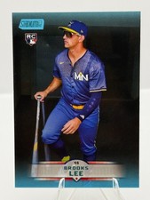 2025 Topps Stadium Club Light Blue Parallel Brooks Lee Rookie Card RC Twins