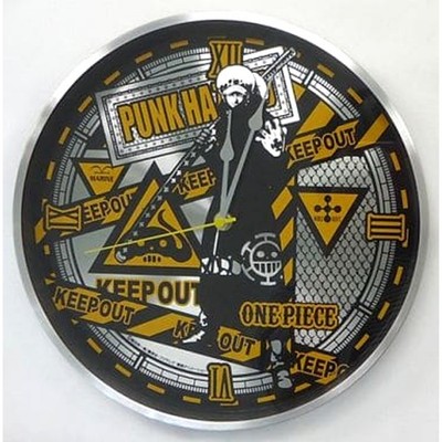 Trafalgar Law One Piece Full Metal Wall Clock Punk Hazard Arc Japan U975