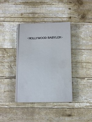 VTG Hollywood Babylon By Kenneth Anger 1975 Hardback No D/J
