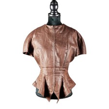 Yohji Yamamoto Brown Linen Jacket
