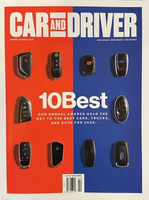 Car And Driver Magazine January February 2026, 10 Best