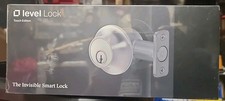 Level Lock Smart Lock Touch Edition Smart Deadbolt Keyless Entry, Black - SEALED