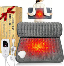 Electric Heating Pad for Back Neck Shoulder Knee 6 Heat Settings Auto Shut off