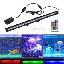 Bubble Light Aquarium Light Fish Tank Light Color Changing Making Aquarium To...