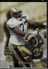 1995 Playoff Absolute #150 Willie Roaf New Orleans Saints