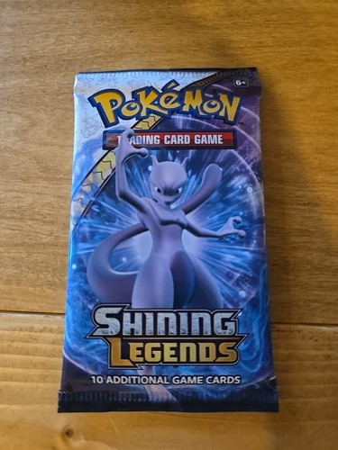Pokemon TCG Shining Legends booster pack Mewtwo Art