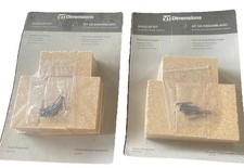 Lot of 2 Hampton Bay Build Up Kits Drawer Clearance Tools 8 Blocks/Pack