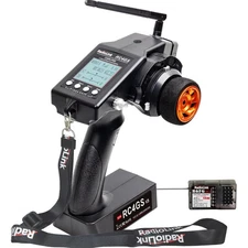 RC Transmitter and Receiver Set for RC Cars Boats - 2.4GHz, Gyro, Long Range