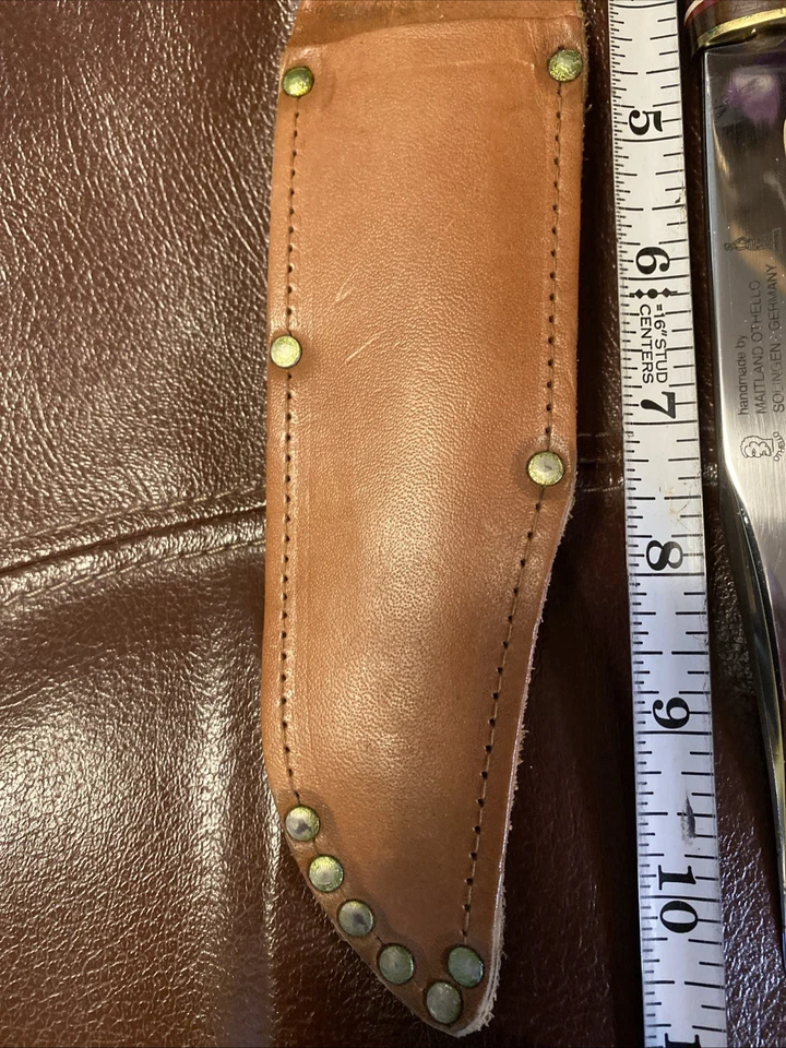 Maitland Othello (Ritter) Solingen Германия Фиксированное Лезвие Западная Германия - почти как новое - Изображение 4 из 4