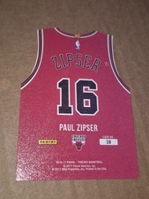 2016-17 panini threads basketball dye cut paul zipser no 38
