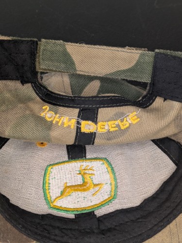 John Deere Hat Unisex Adult Adjustable Farm Ranch Cowboy Camo Hunting - Picture 5 of 5