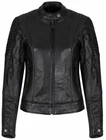 MotoGirl Valerie Leather Black